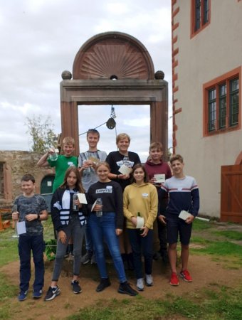 Konfis auf Schloss Reichenberg