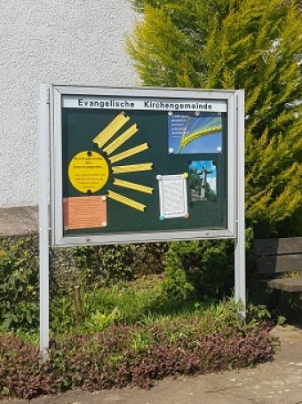 Schaukasten Kirche