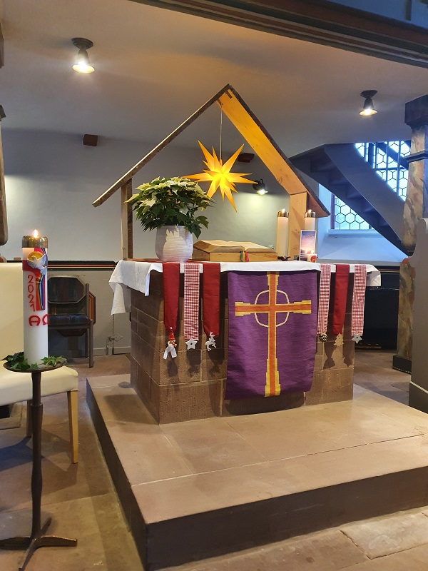 Altar am 4. Advent